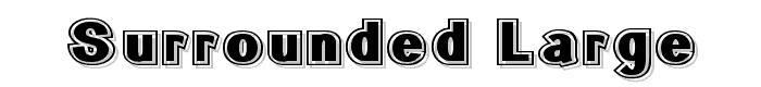 SURROUNDED large font